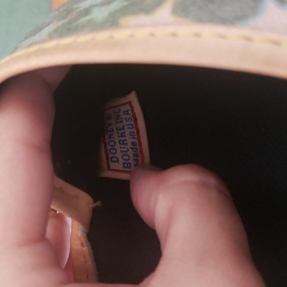 Vintage y2k Dooney Bourke Star Clutch Wristlet - Picture 9 of 11